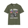 US Army Always Protect | Military | Honor | Premium Softstyle T-Shirt | Twin Rebel Apparel